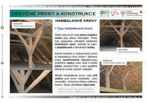Historické krovy a 3 základní typy krovové konstrukce 2 Hambalkové krovy se stojatou stolicí
