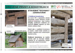 Dřevěné konstrukce na stavby, 6 stavebních technik 2 Drážkové stavební konstrukce a technika zasouvání do drážek