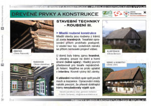 Roubené konstrukce a stavby, 3 základní typy roubení 3 Roubené stavební konstrukce a technika mladšího roubení