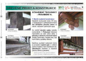 Roubené konstrukce a stavby, 3 základní typy roubení 2 Roubené stavební konstrukce a technika staršího roubení
