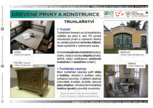 Práce se dřevem a nástroje - tesaři, truhláři a řezbáři 2 Truhlářství a truhláři, truhlářské nástroje