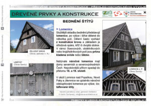 Bednění štítů a lomenice - 2 typy bednění, prosté a dekorativní 2 Lomenice roubených domů