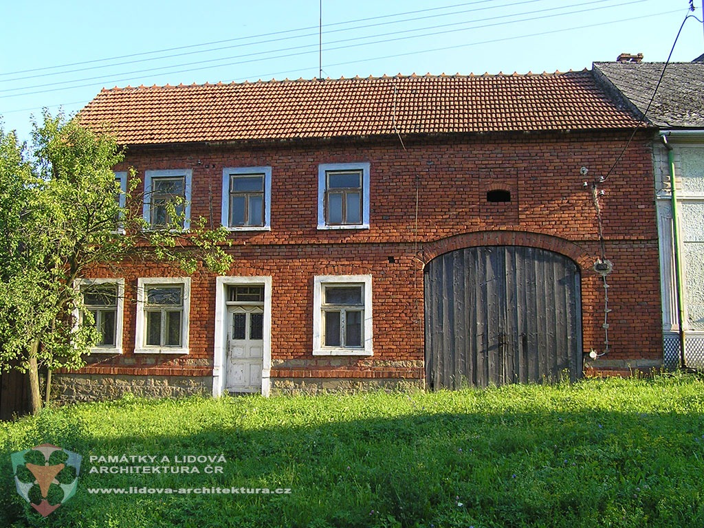 Brick building in the Moravia