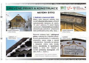 Nátěry na dřevo u dřevěných staveb 3 Barevné nátěry štítů