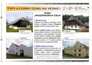 Bydlení a domy jihozápadní Čechy