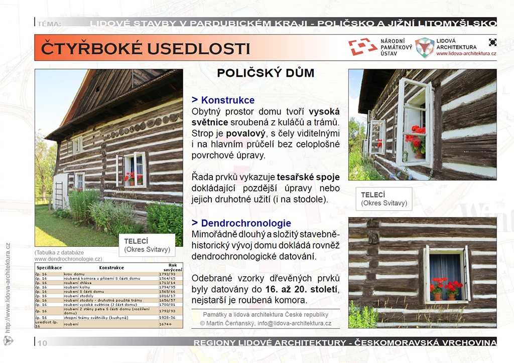 dum-dendrochronologie-teleci Roubený dům v Telecí