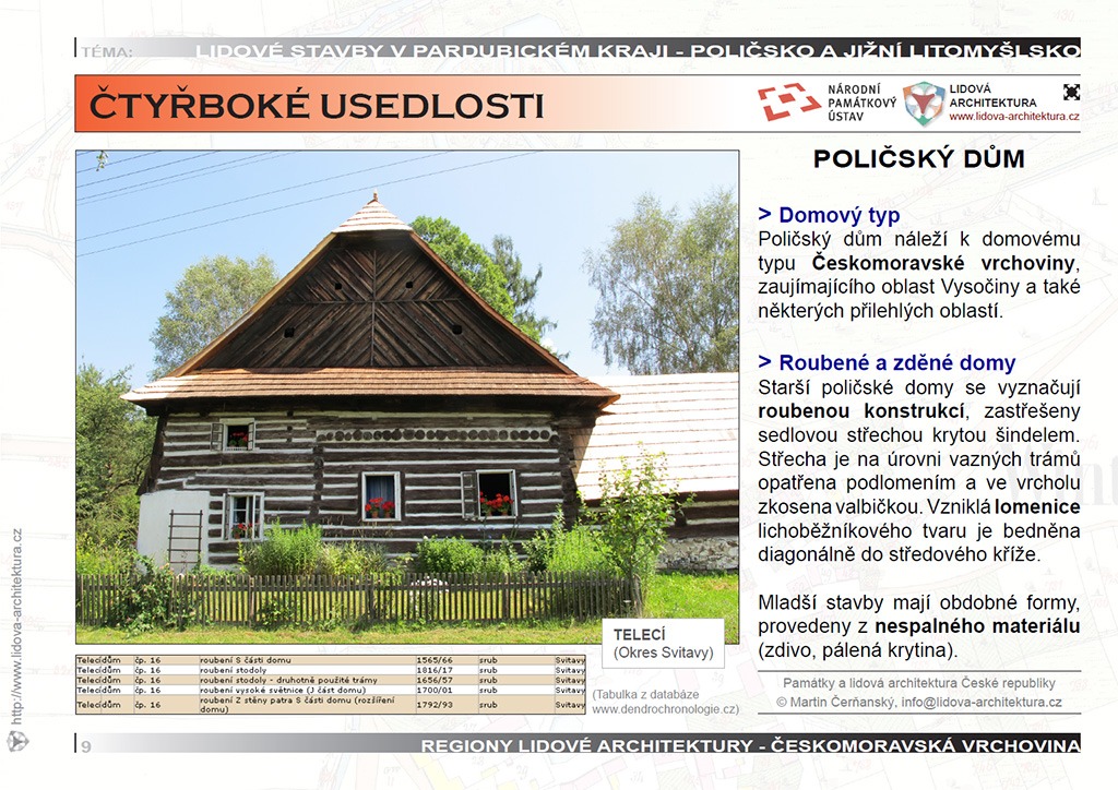 dum-policsky Roubený dům na Svitavsku