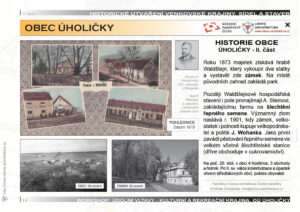 Historické pohlednice a fotografie obce Úholičky