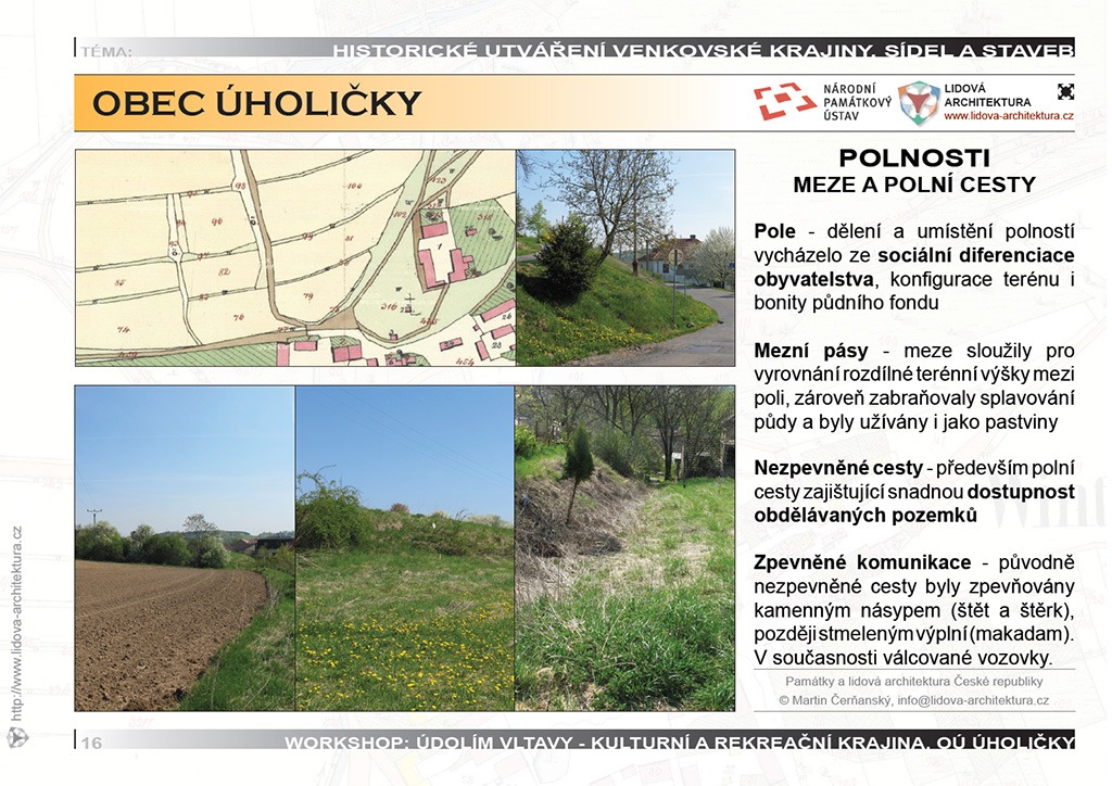 pole-cesty-uholicky Pole, meze a polní cesty ve fotografii