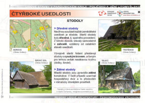 Usedlosti na Vysočině a hospodářské stavby, roubené stodoly 1 Roubené stodoly s vysokým krovem