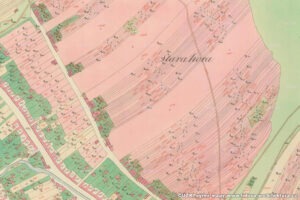 Stará Hora s vinohrady na mapě stabilního katastru Blatnice