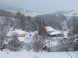 Liberecký kraj - 18 nejzajímavějších vesnic na území kraje 7 Kostel, fara a škola v Horních Štěpanicích v NP Krkonoše