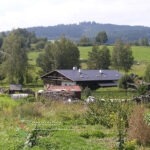 Dům alpského typu ve Volarech na Šumavě