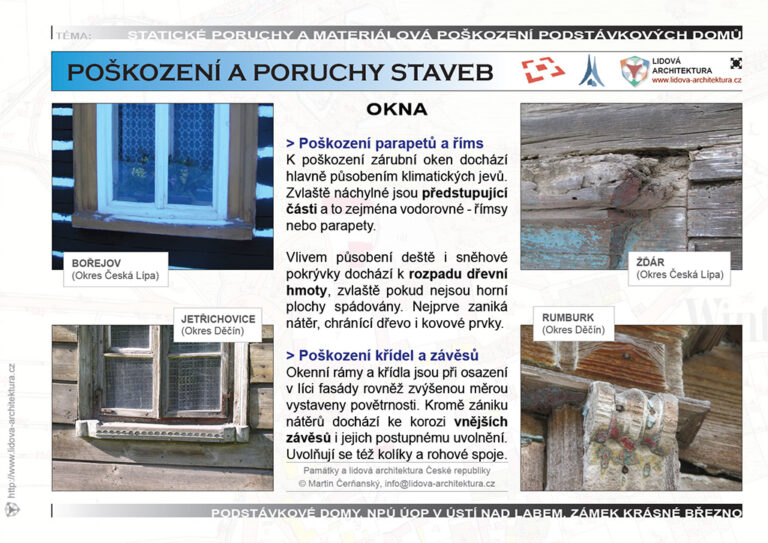 Okenní římsy a parapety